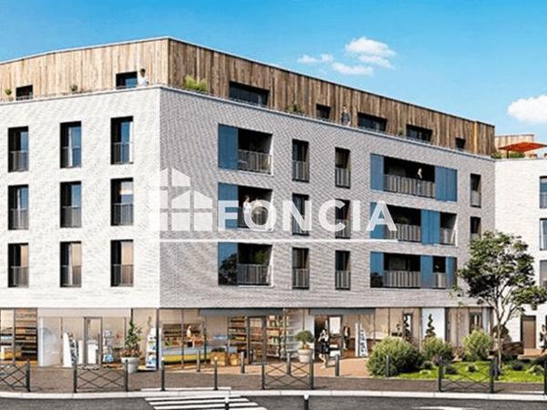 Location Appartement 3 pièces 62.66 m² - RESIDENCE EPURE - 221 RUE DU MARECHAL FOCH PORTE 407 Loos 59120