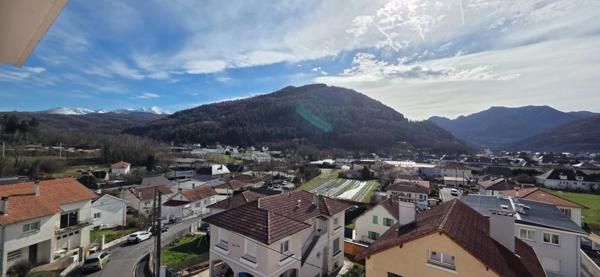 Baisse de prix : Appartement T4, 67m², refait à neuf, vue dégagée, garage + cave, LOURDES (65)