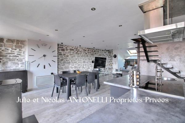 FIRMINY 42700 Appartement  4 pièces 90 m2 (123m² au sol) 2 balcons et TERRASSE TROPEZIENNE