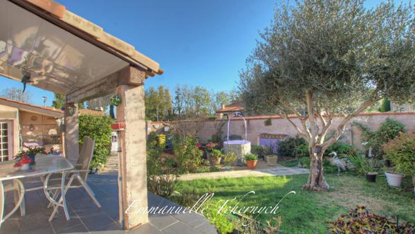 Châteauneuf-les-Martigues – Maison de plain-pied 4 chambres, au calme absolu