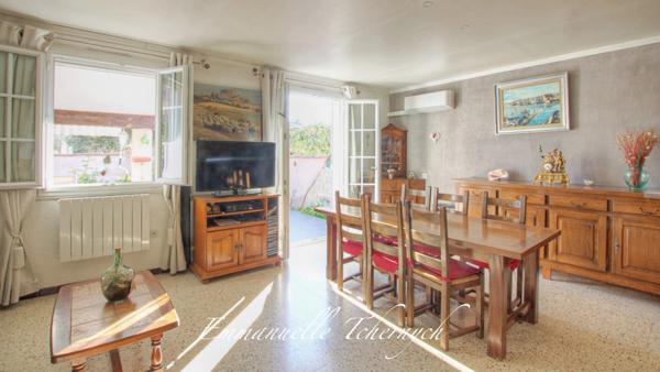 Châteauneuf-les-Martigues – Maison de plain-pied 4 chambres, au calme absolu