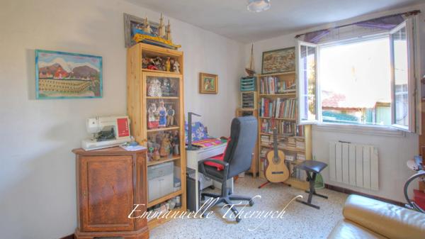 Châteauneuf-les-Martigues – Maison de plain-pied 4 chambres, au calme absolu