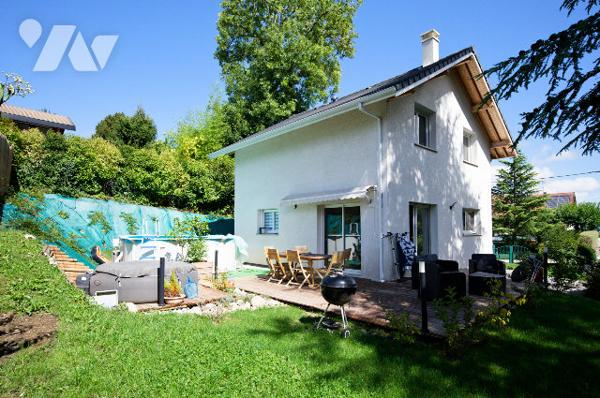 Maison de 2022 : 4 chambres 102m² + garage 40m², terrain 712m², DPE A - Vieugy Seynod (74600) ANNECY