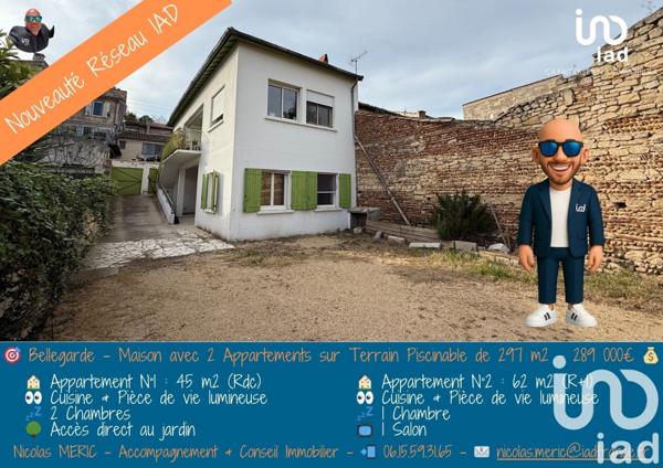 Maison à vendre 6 pièces 107 m² Bellegarde