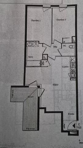 Appartement Saint Nazaire 3 pièce(s) 59.41 m2