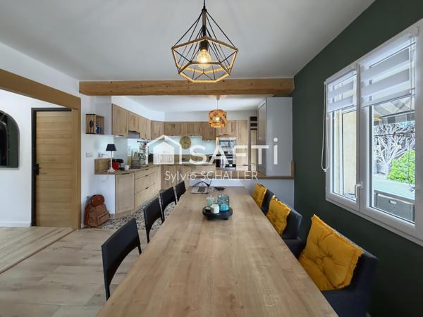 maison individuelle de plain pied avec piscine