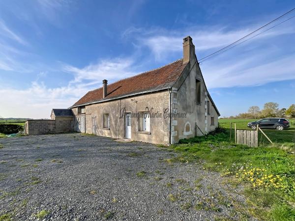 EPEIGNE SUR DEME (37)-Maison à vendre 3 pièces- terrain 2575m²- dépendances