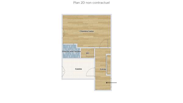 Appartement
         1 pièce
        - 24 m² Exclusivité 219 000 € *