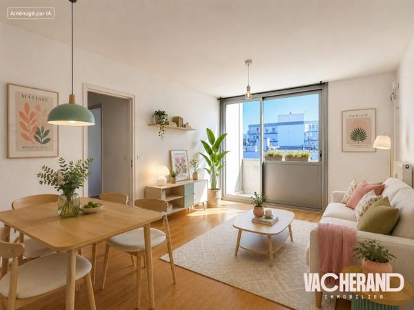 T2 NOUVELLE MADELEINE BALCON + PARKING