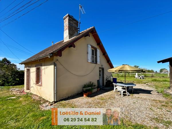 Maison de campagne au calme – 52 m² avec terrain de 765 m² -8 minutes de Brezolles