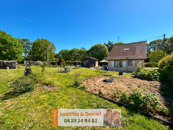 Maison de campagne au calme – 52 m² avec terrain de 765 m² -8 minutes de Brezolles