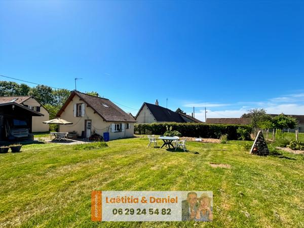 Maison de campagne au calme – 52 m² avec terrain de 765 m² -8 minutes de Brezolles