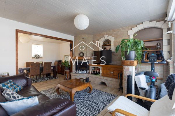 Charmante maison, 4 chambres, jardin sud + double garage