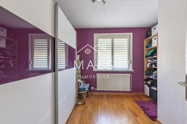 Charmante maison, 4 chambres, jardin sud + double garage