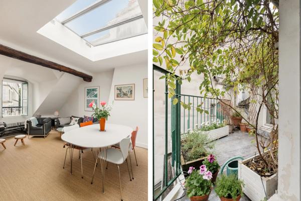 Appartement Paris 18e - HAUT MONTMARTRE / PLACE JEAN BAPTISTE CLÉMENT