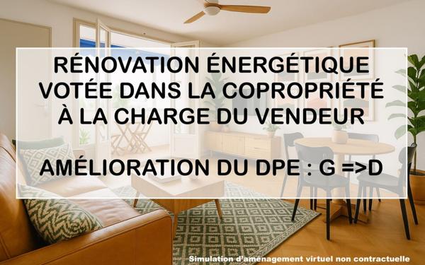 Appartement à vendre    3 pièces • 56,32 m2 Lyon 8