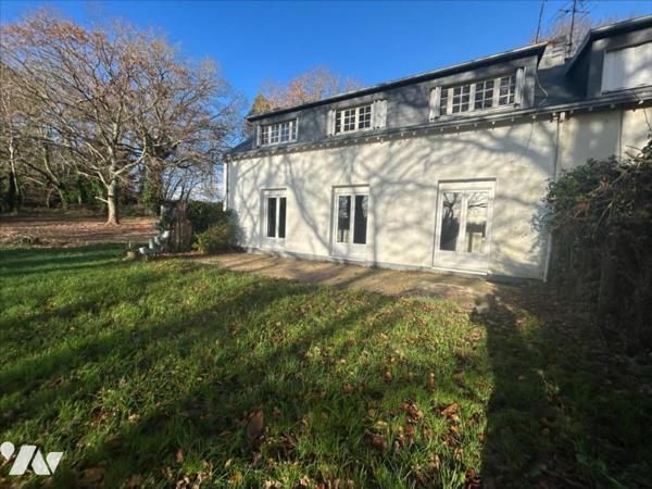 Queven, maison en pierre 144 m2 , 1450 m2 de jardin