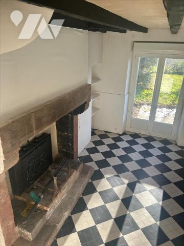 Queven, maison en pierre 144 m2 , 1450 m2 de jardin