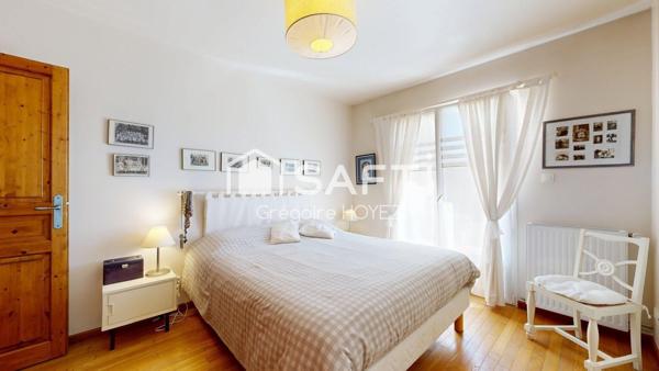 Maison de plain-pied avec garages et jardin – Wimereux centre