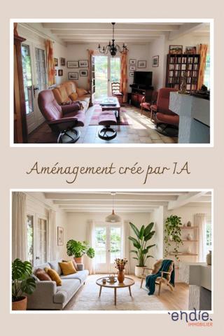 Authentique maison landaise de 193 m² sur un magnifique terrain arboré et entièrement clos de 2 000 m² à Saint-Sever