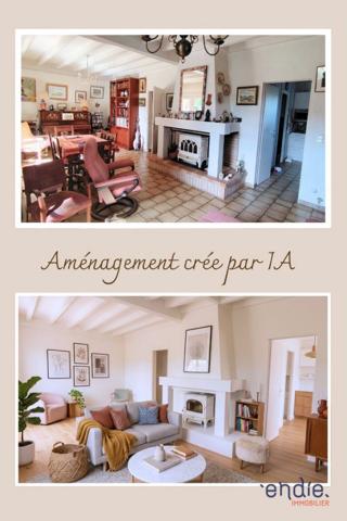 Authentique maison landaise de 193 m² sur un magnifique terrain arboré et entièrement clos de 2 000 m² à Saint-Sever