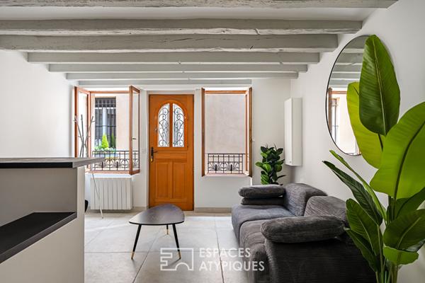 Maison de ville rénovée sur allée privée en centre-ville