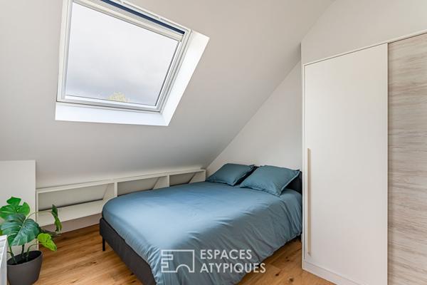 Maison de ville rénovée sur allée privée en centre-ville