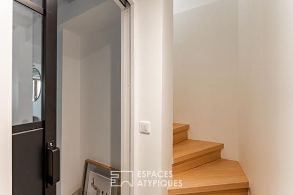 Maison de ville rénovée sur allée privée en centre-ville