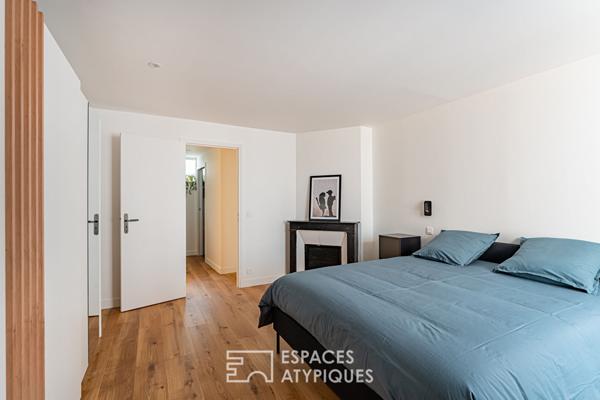 Maison de ville rénovée sur allée privée en centre-ville