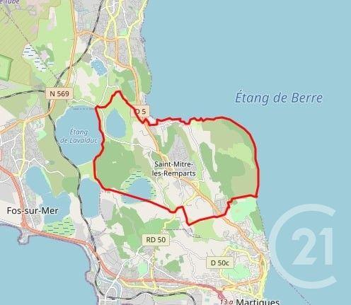 Terrain à vendre  214 m2 ST MITRE LES REMPARTS - 13