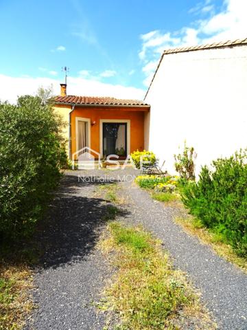 TUCHAN, 2 MAISONS DE PLAIN-PIED SUR 1152M²,GARAGES