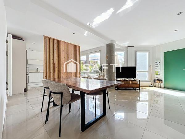 Appartement de 94 m² avec terrasse plein sud et petit appartement indépendant de 21 m2