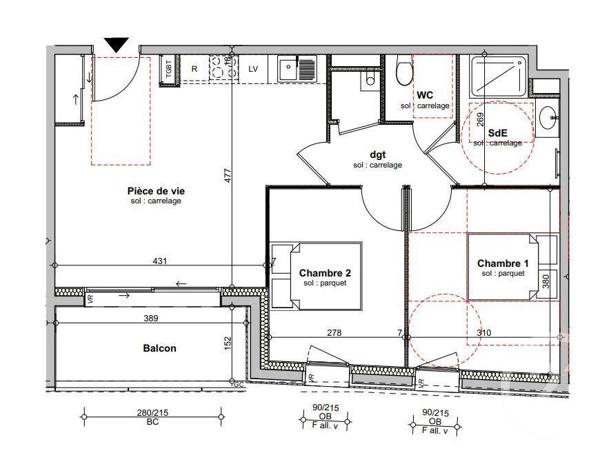 APPARTEMENT NEUF Type 3 à SAINT HILAIRE DE RIEZ
