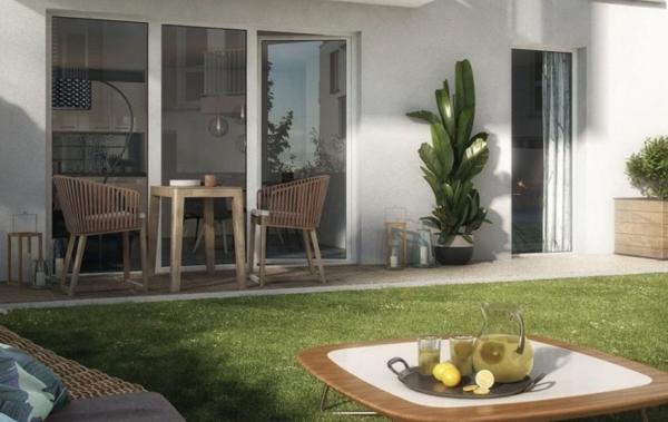 Vente Appartement P3 +jardin+terrasse Lyon 8ème   