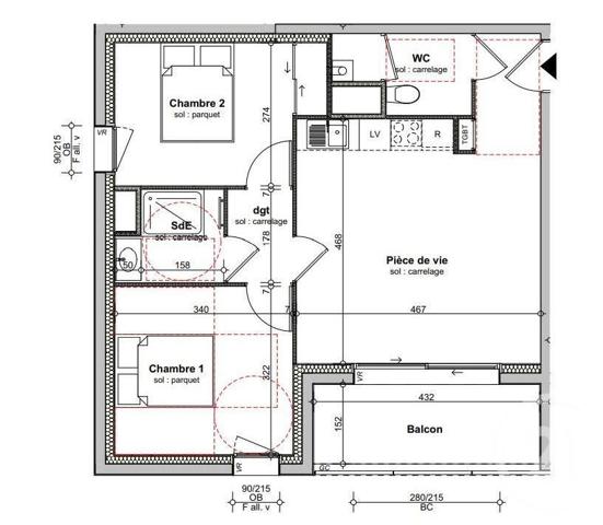 APPARTEMENT NEUF Type 3 à SAINT HILAIRE DE RIEZ