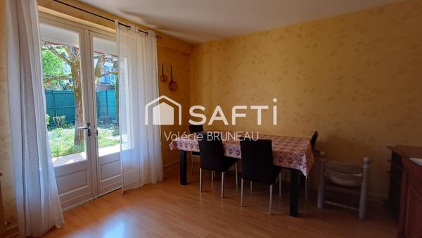 Maison familiale 145mé avec jardin / 4 chbres / Garage