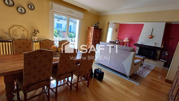 Maison familiale 145mé avec jardin / 4 chbres / Garage