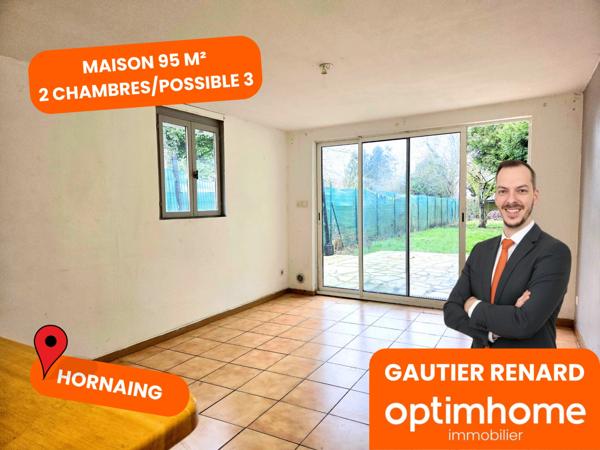 Maison à vendre 4 pièces HORNAING (59)