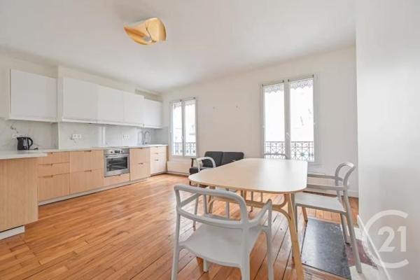 Appartement F3 à vendre  3 pièces - 52 m2 PARIS - 75010