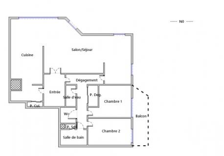 Apartment for sale 4 rooms 83 m² Bagnolet