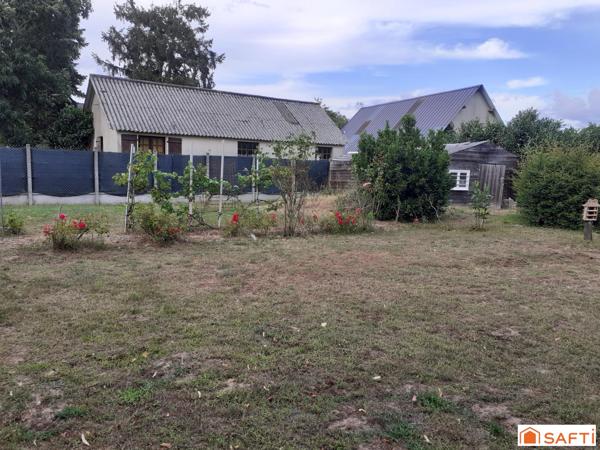 MAISON 117 M2 PLAIN PIED LONGUE-JUMELLES  AVEC JARDIN CLOS DE 1240 Mètres