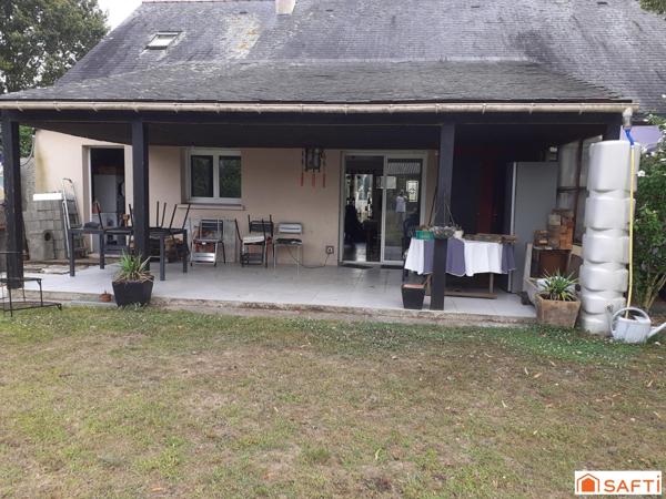 MAISON 117 M2 PLAIN PIED LONGUE-JUMELLES  AVEC JARDIN CLOS DE 1240 Mètres