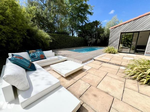 Maison 3 chambres possibilité 5 - piscine 