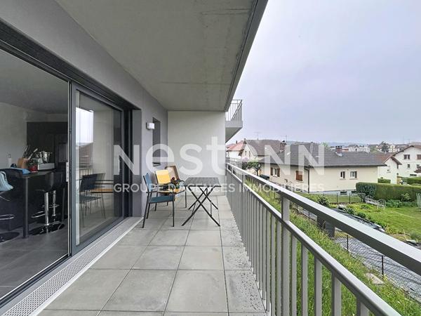 PROCHE CENTRE-VILLE PONTARLIER : Appartement 3 pièces avec terrasse, alliant modernité et prestations de qualité !