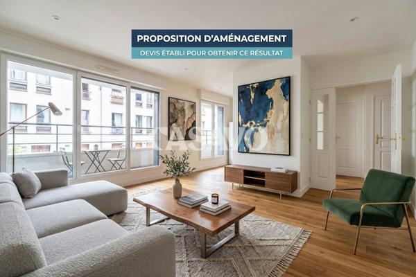 Vente Appartement 2 pièces de 51m² - 75018 Paris