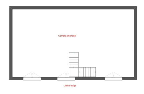 Flachet, au calme, maison de 7 pièces