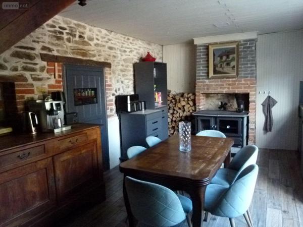 Maison restaurée à vendre à Genouillac en Creuse (23350), ref : VD/338
