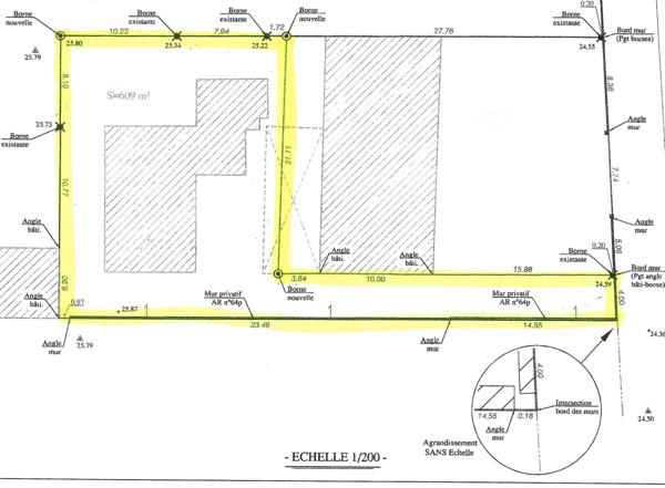 Terrain - 609 m² Exclusivité efficity