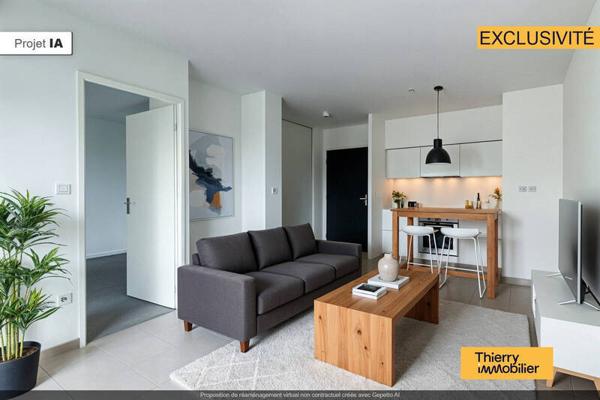 Appartement 2 pièces - 44800 Saint-Herblain -  Saint-Herblain Bourg-Solvardière-Pelousière