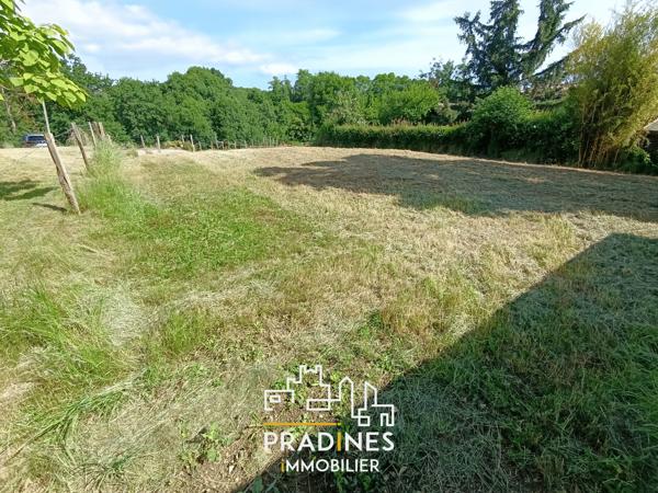 MORNANT – Terrain viabilisé de 520 m² dans un cadre campagne privilégié